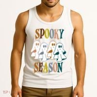 Spooky Season Halloween Ghost Festive Tank Top thumb 3