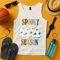 Spooky Season Halloween Ghost Festive Tank Top thumb 4