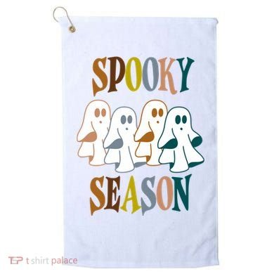 Spooky Season Halloween Ghost Festive Golf Towel