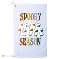 Spooky Season Halloween Ghost Festive Golf Towel thumb 0