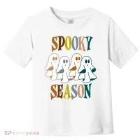 Spooky Season Halloween Ghost Festive Toddler T-Shirt thumb 0
