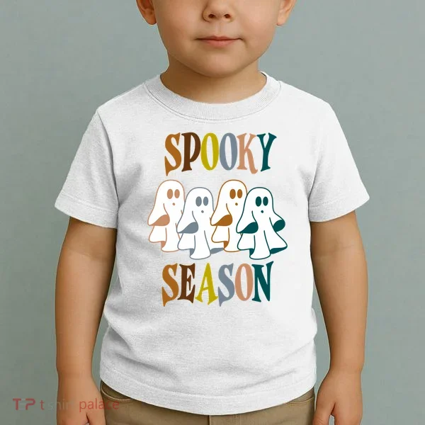 Spooky Season Halloween Ghost Festive Toddler T-Shirt