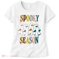 Spooky Season Halloween Ghost Festive Women's T-Shirt thumb 0