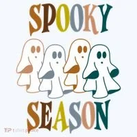 Spooky Season Halloween Ghost Festive Women's T-Shirt thumb 6