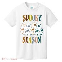 Spooky Season Halloween Ghost Festive Kids T-Shirt thumb 0