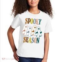 Spooky Season Halloween Ghost Festive Kids T-Shirt thumb 2