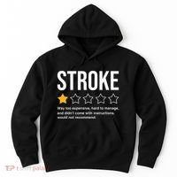 Stroke Survivor Heart Disease Warrior Fighter Cardiac Arrest Hoodie thumb 0