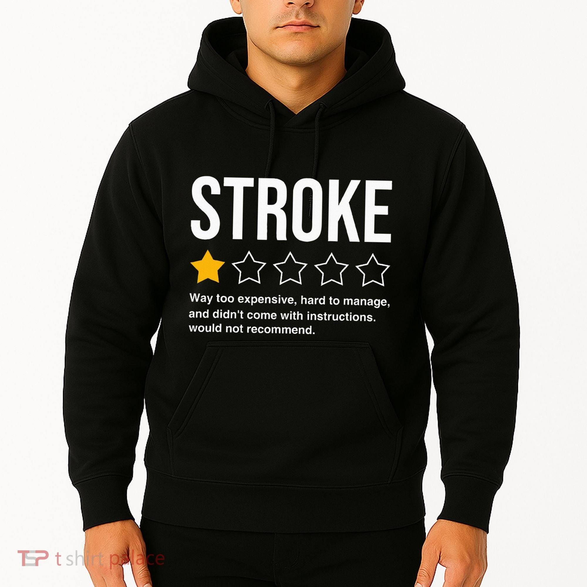 Stroke Survivor Heart Disease Warrior Fighter Cardiac Arrest Hoodie