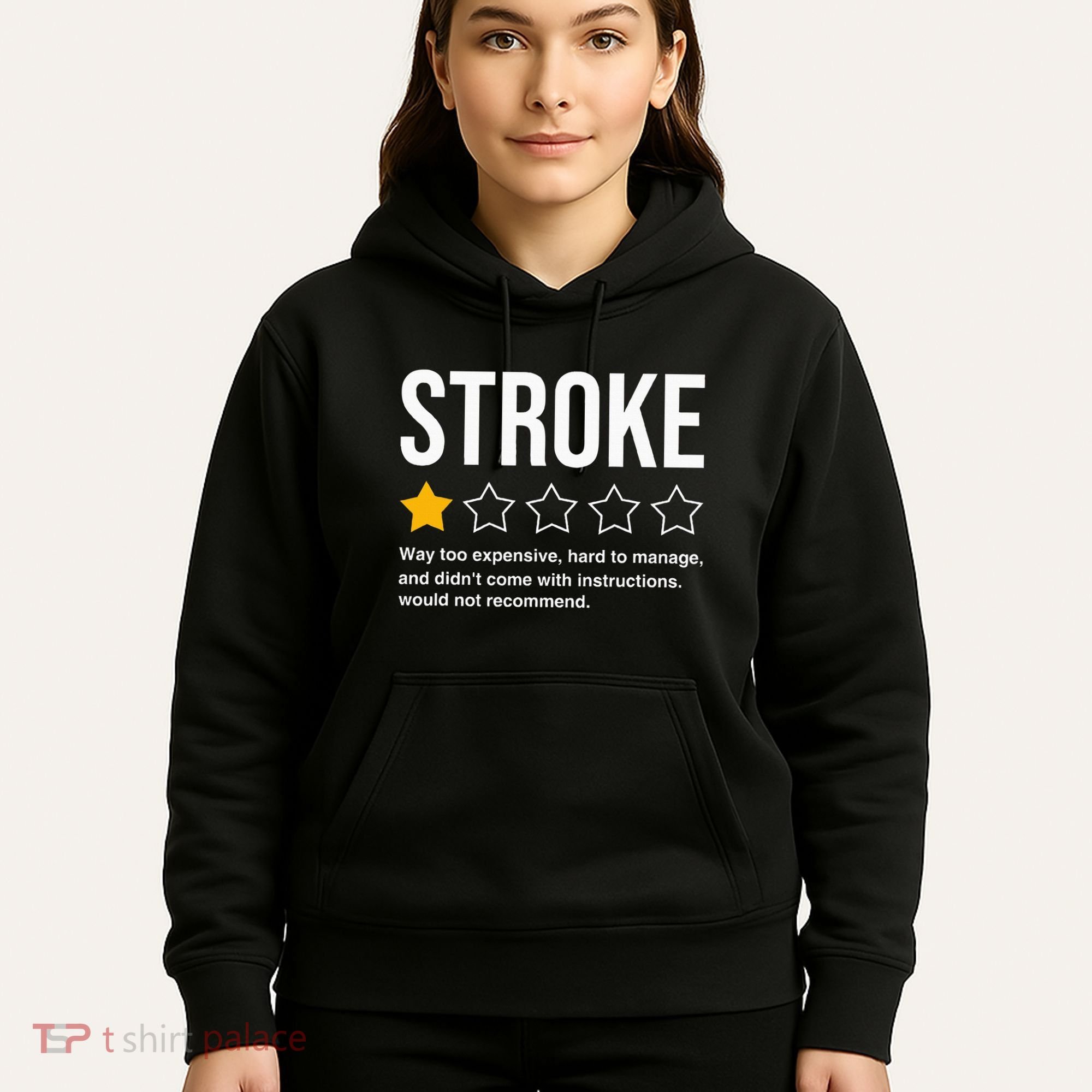 Stroke Survivor Heart Disease Warrior Fighter Cardiac Arrest Hoodie