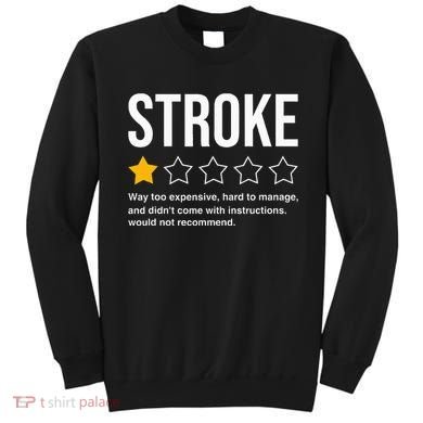 Stroke Survivor Heart Disease Warrior Fighter Cardiac Arrest Sweatshirt