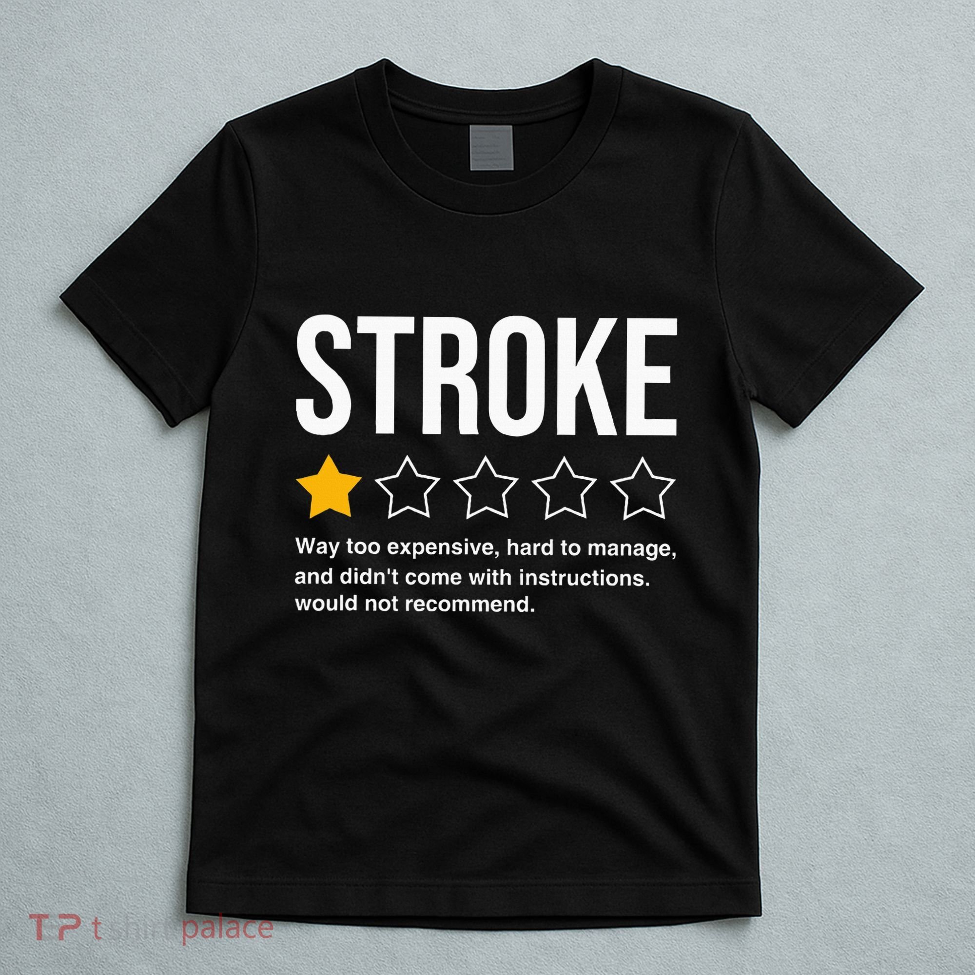 Stroke Survivor Heart Disease Warrior Fighter Cardiac Arrest T-Shirt