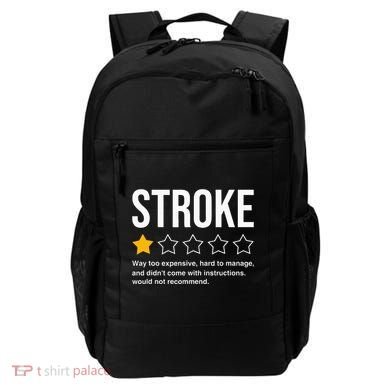 Stroke Survivor Heart Disease Warrior Fighter Cardiac Arrest Backpack