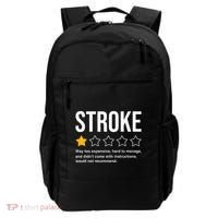 Stroke Survivor Heart Disease Warrior Fighter Cardiac Arrest Backpack thumb 0