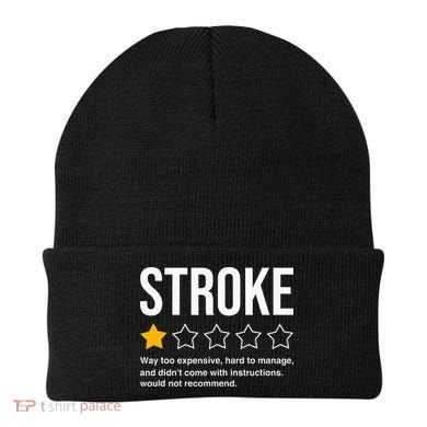 Stroke Survivor Heart Disease Warrior Fighter Cardiac Arrest Beanie