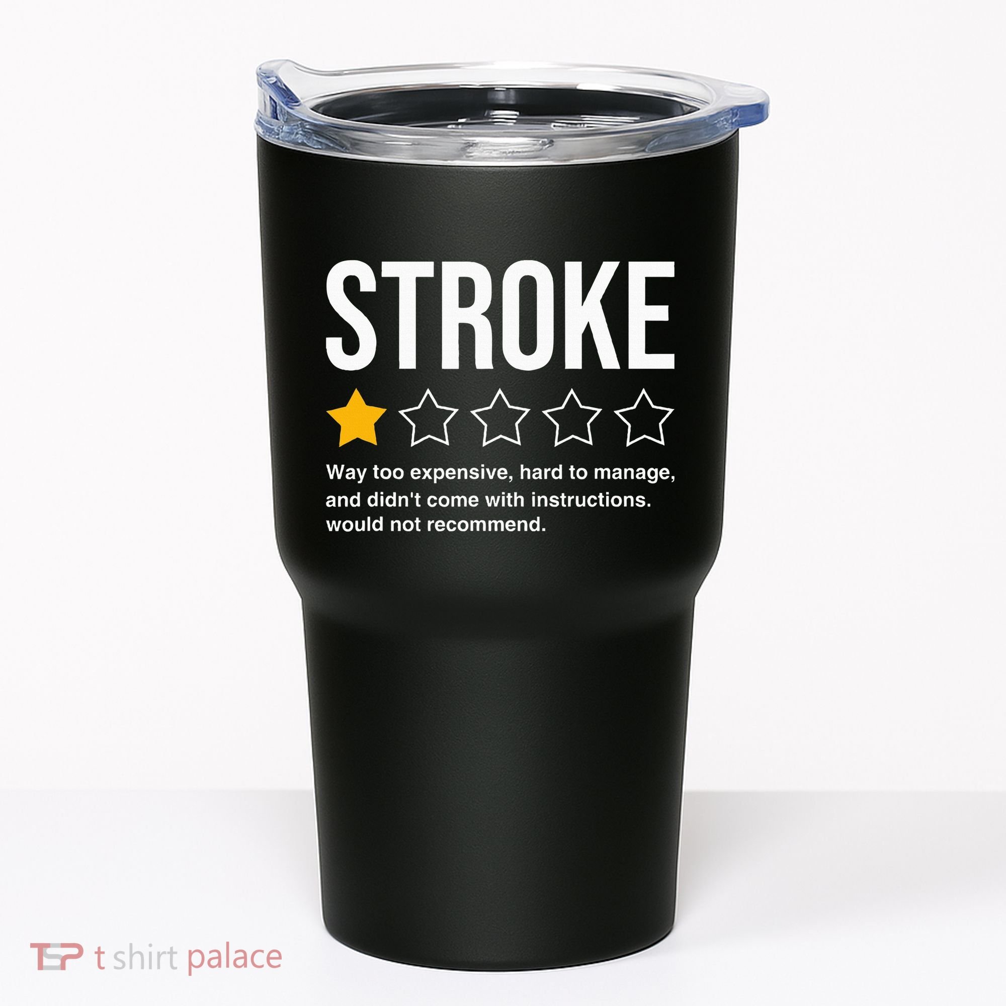 Stroke Survivor Heart Disease Warrior Fighter Cardiac Arrest Tumbler