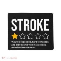 Stroke Survivor Heart Disease Warrior Fighter Cardiac Arrest Mousepad thumb 0