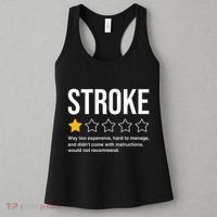 Stroke Survivor Heart Disease Warrior Fighter Cardiac Arrest Women's Tank Top thumb 3