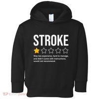 Stroke Survivor Heart Disease Warrior Fighter Cardiac Arrest Toddler Hoodie thumb 0