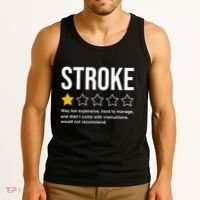 Stroke Survivor Heart Disease Warrior Fighter Cardiac Arrest Tank Top thumb 3