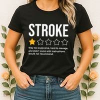 Stroke Survivor Heart Disease Warrior Fighter Cardiac Arrest Women's T-Shirt thumb 2