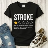 Stroke Survivor Heart Disease Warrior Fighter Cardiac Arrest Women's T-Shirt thumb 3