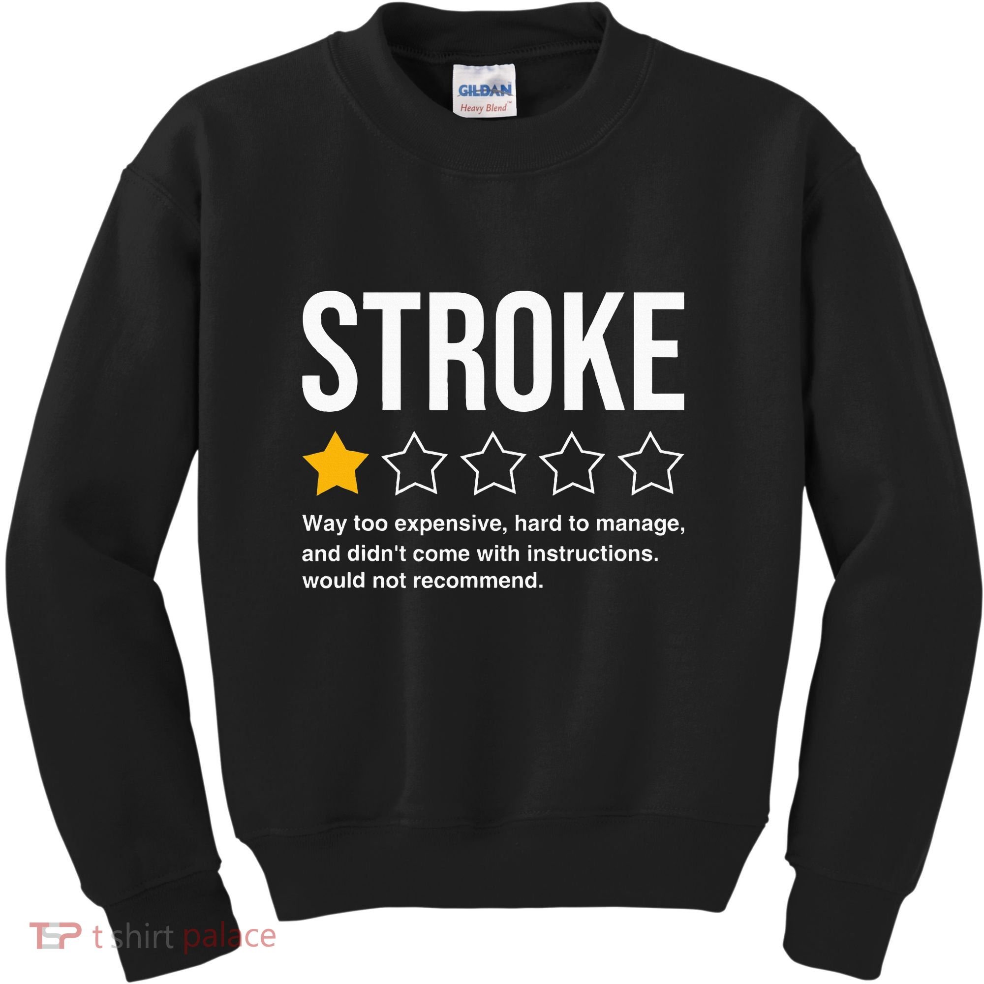Stroke Survivor Heart Disease Warrior Fighter Cardiac Arrest Kids Sweatshirt