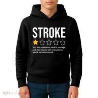 Stroke Survivor Heart Disease Warrior Fighter Cardiac Arrest Kids Hoodie thumb 4