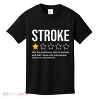 Stroke Survivor Heart Disease Warrior Fighter Cardiac Arrest Kids T-Shirt thumb 0