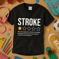 Stroke Survivor Heart Disease Warrior Fighter Cardiac Arrest Kids T-Shirt thumb 3