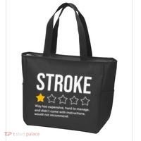 Stroke Survivor Heart Disease Warrior Fighter Cardiac Arrest Tote Bag thumb 3