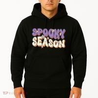 Spooky Season Halloween Groovy Retro Hoodie thumb 2