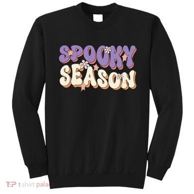 Spooky Season Halloween Groovy Retro Sweatshirt