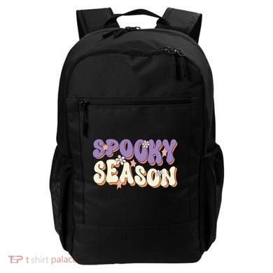 Spooky Season Halloween Groovy Retro Backpack