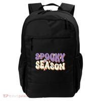Spooky Season Halloween Groovy Retro Backpack thumb 0