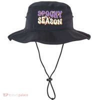 Spooky Season Halloween Groovy Retro Bucket Hat thumb 0
