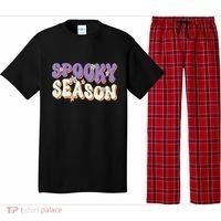 Spooky Season Halloween Groovy Retro Pajama Set thumb 0