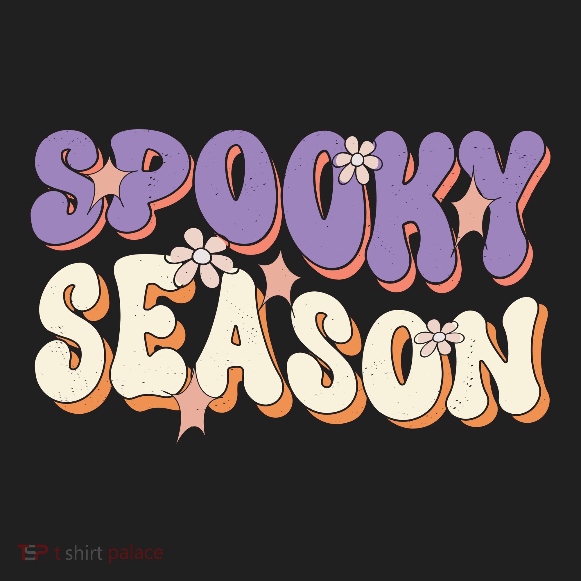 Spooky Season Halloween Groovy Retro Tumbler