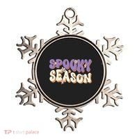 Spooky Season Halloween Groovy Retro Ornament thumb 0
