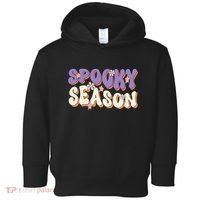 Spooky Season Halloween Groovy Retro Toddler Hoodie thumb 0
