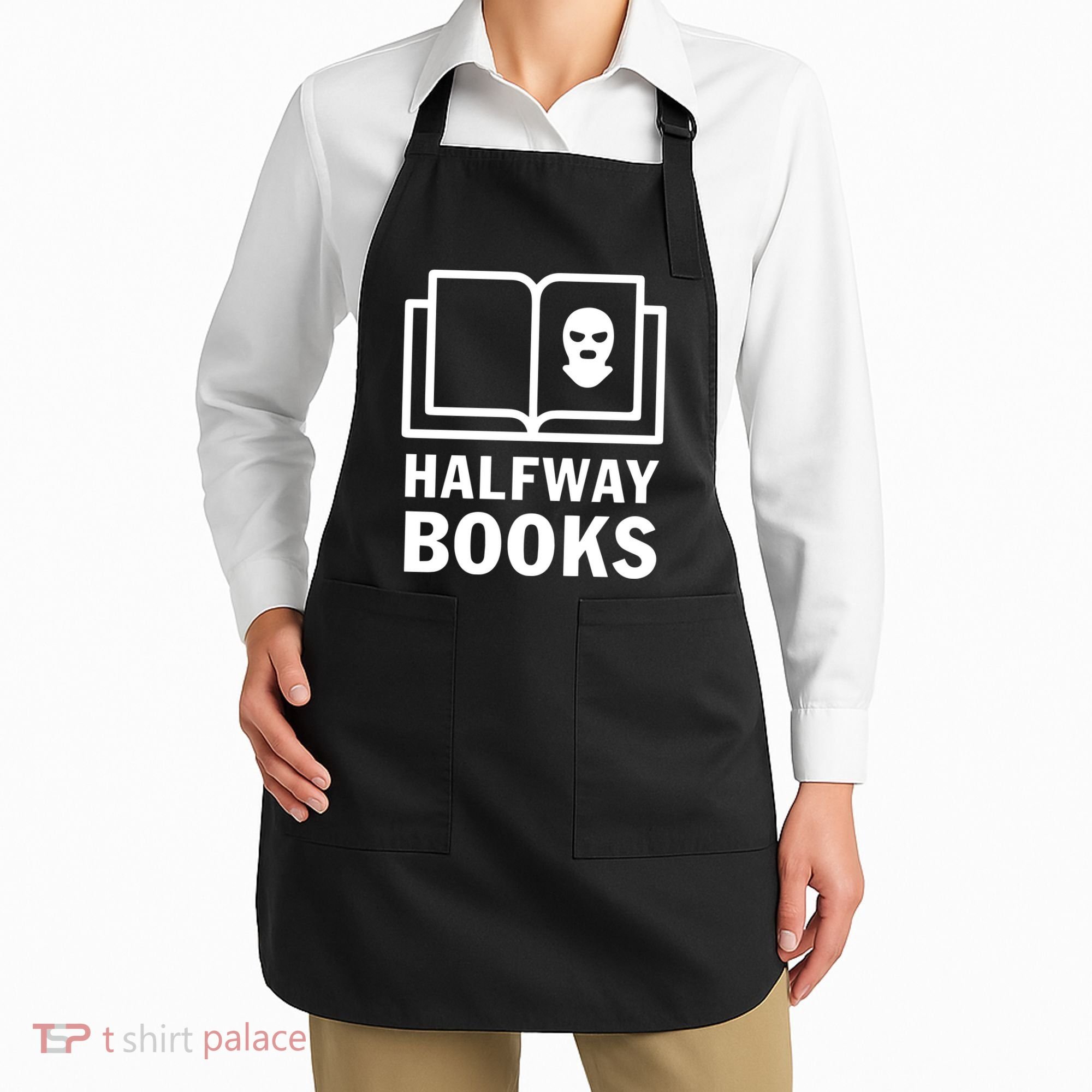Shea Serrano Halfway Books Apron