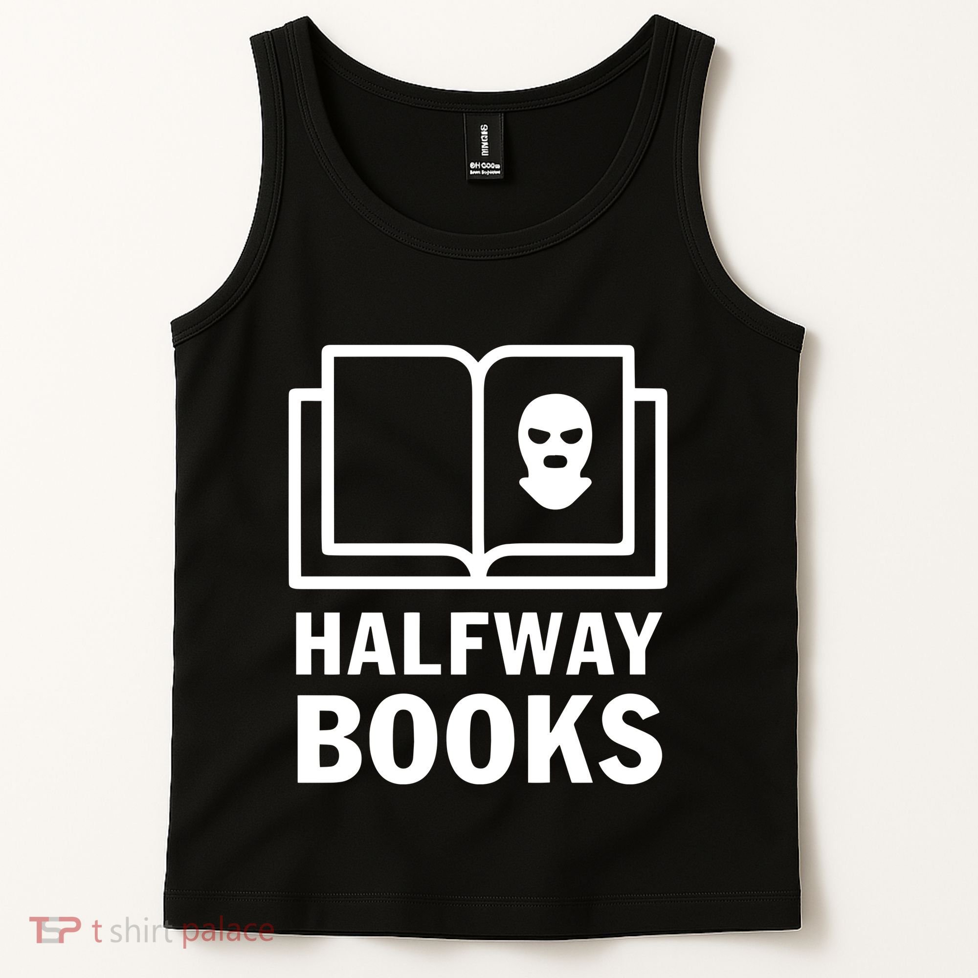 Shea Serrano Halfway Books Tank Top