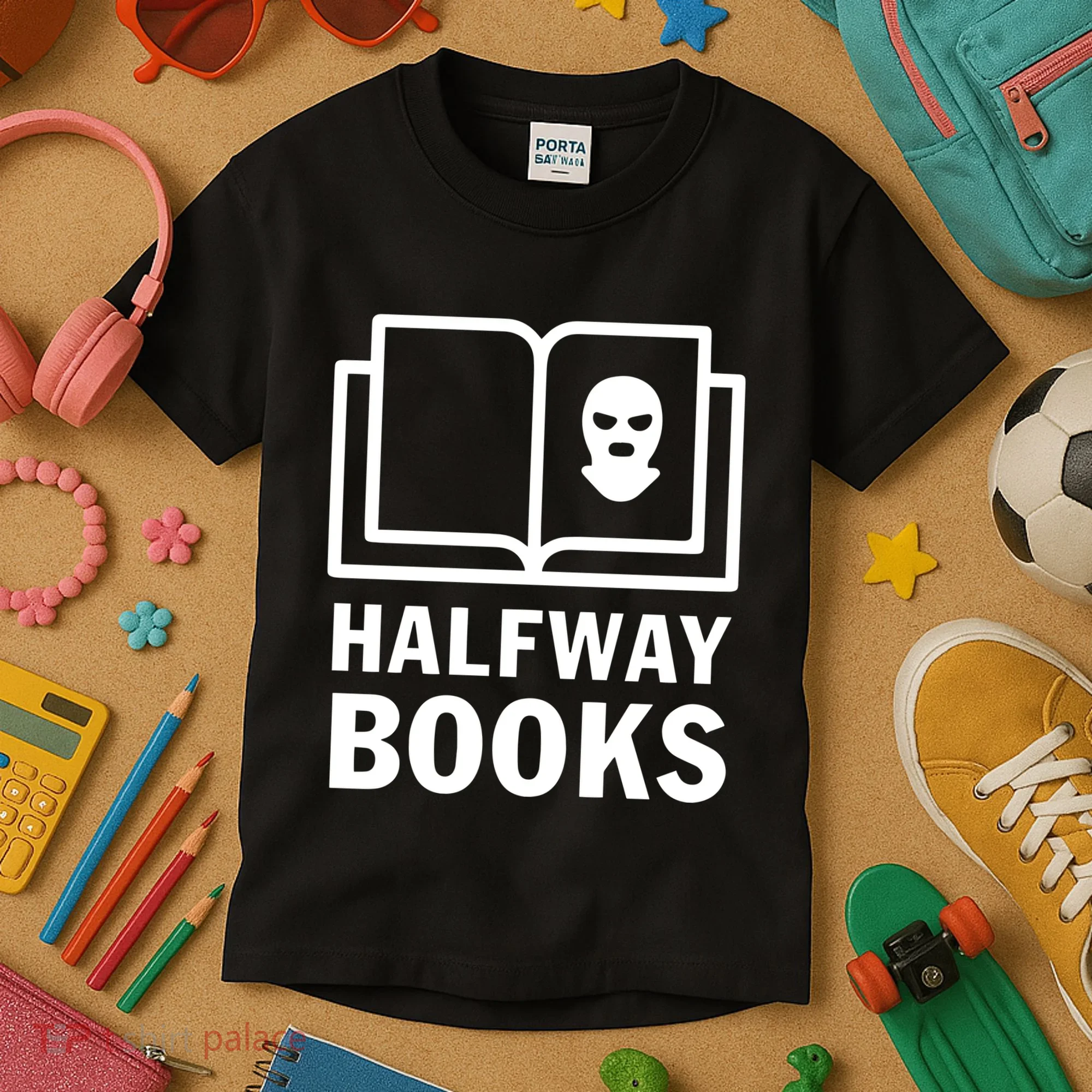 Shea Serrano Halfway Books Kids T-Shirt