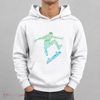 Skater Skateboarding Helmet Gear Skateboard Skateboarder Hoodie