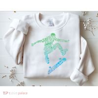 Skater Skateboarding Helmet Gear Skateboard Skateboarder Sweatshirt thumb 2
