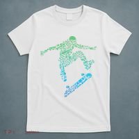 Skater Skateboarding Helmet Gear Skateboard Skateboarder T-Shirt thumb 5
