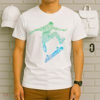 Skater Skateboarding Helmet Gear Skateboard Skateboarder T-Shirt thumb 6