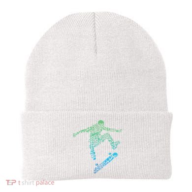 Skater Skateboarding Helmet Gear Skateboard Skateboarder Beanie