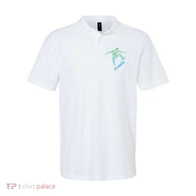 Skater Skateboarding Helmet Gear Skateboard Skateboarder Polo