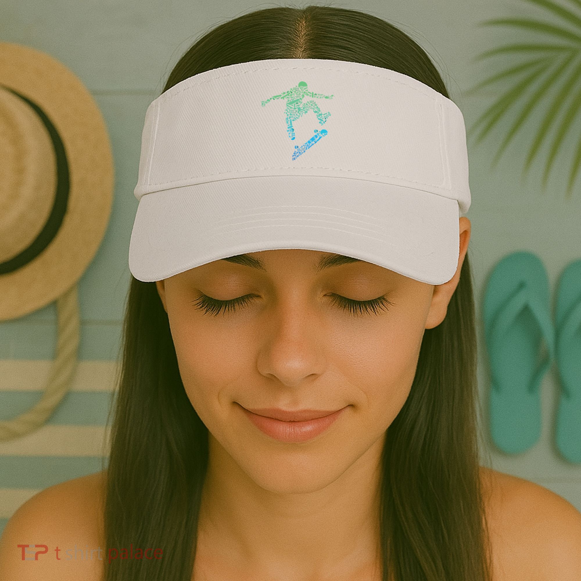 Skater Skateboarding Helmet Gear Skateboard Skateboarder Visor