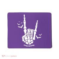 Stay Spooky Halloween Rock Skeleton Mousepad thumb 0